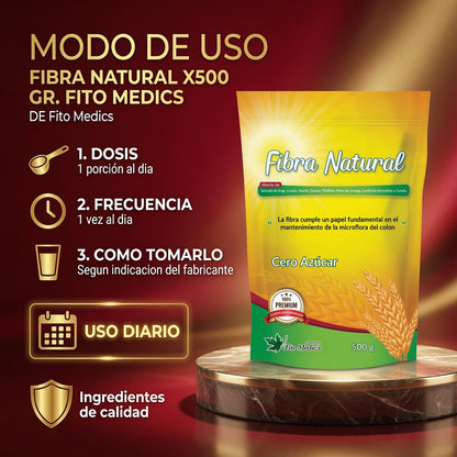 FIBRA NATURAL X500 GR. FITO MEDICS ia_4