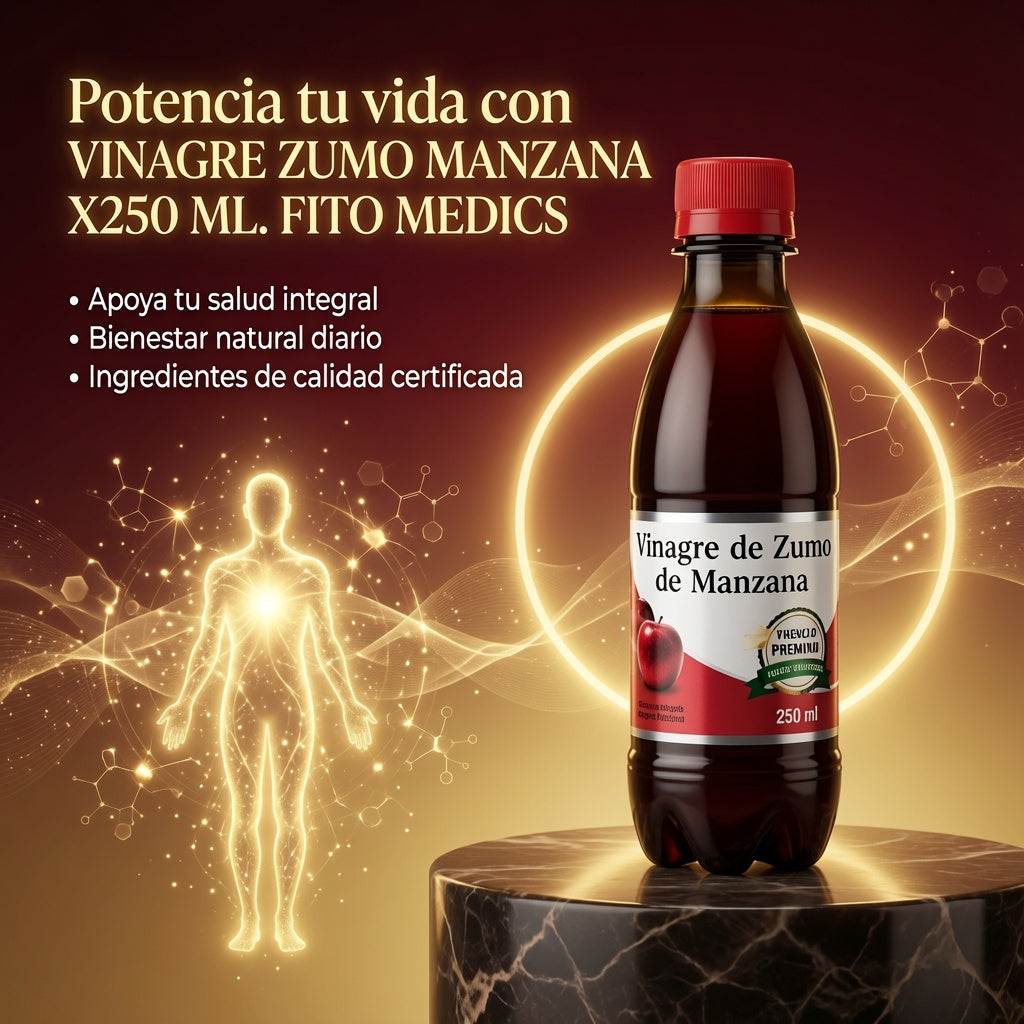 VINAGRE ZUMO MANZANA X250 ML. FITO MEDICS ia_3