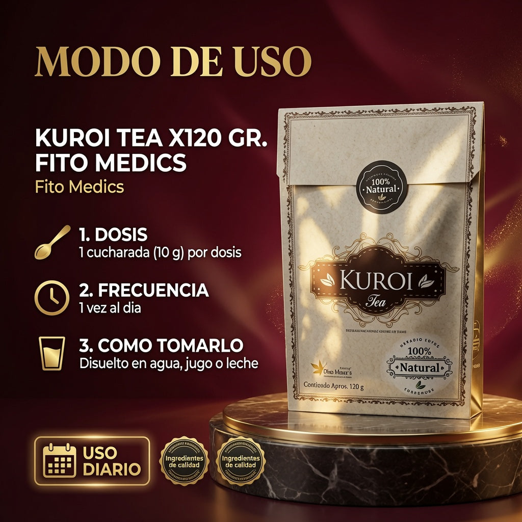 KUROI TEA X120 GR. FITO MEDICS ia_4