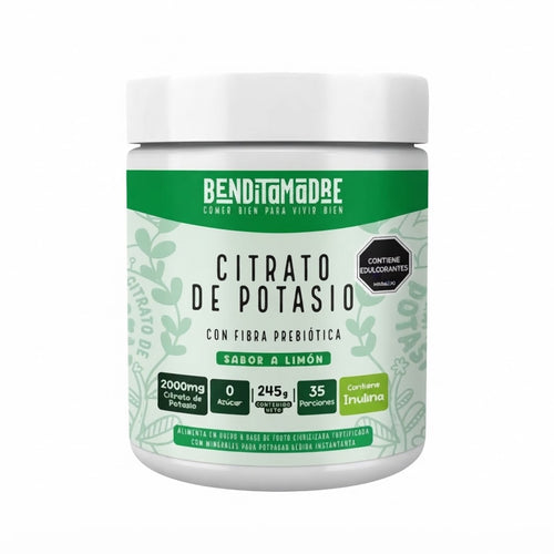 CITRATO DE POTASIO X245 GR. BENDITAMADRE — SKU 001508