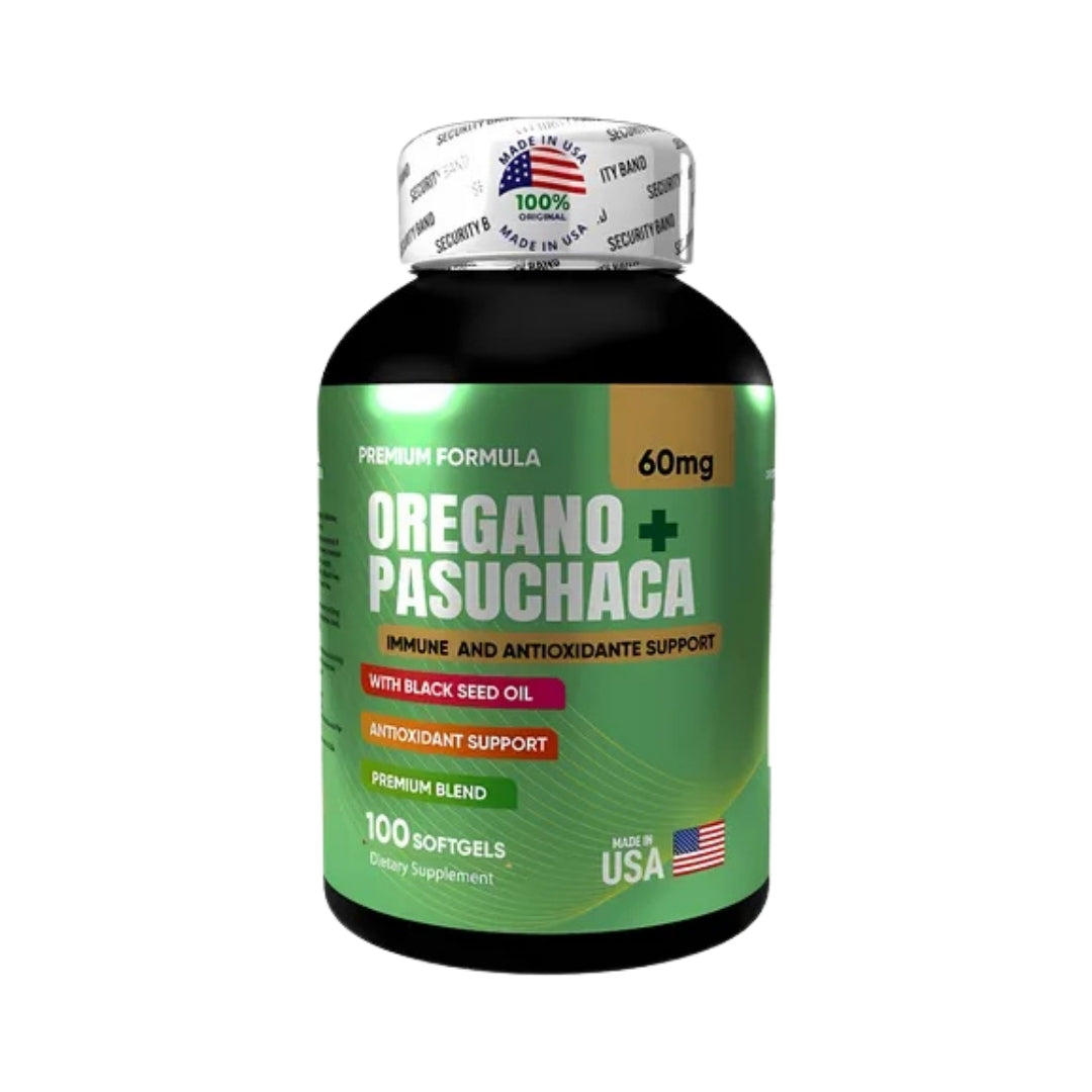 OREGANO + PASUCHACA X100 SOFGELS  GREENSOFG principal