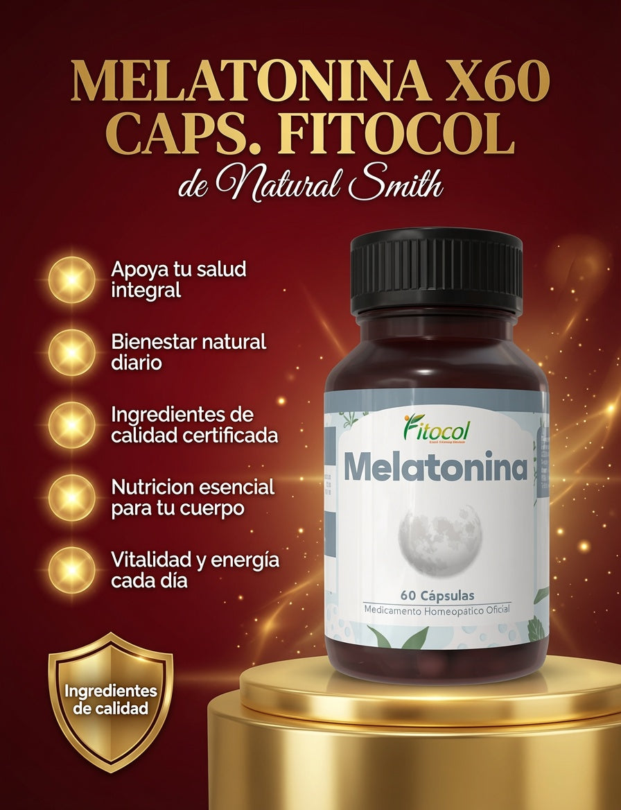 MELATONINA X60 CAPS. FITOCOL ia_2