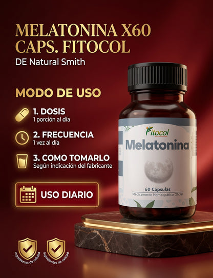 MELATONINA X60 CAPS. FITOCOL ia_4