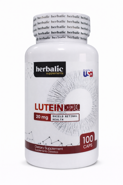 LUTEIN 20MG X100 CAPS. HERBALIC principal