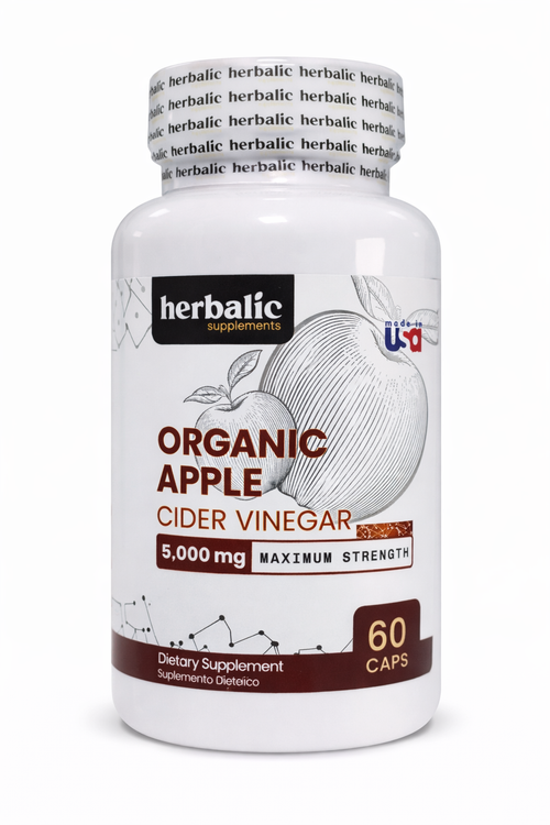 APPLE CIDER VINAGER X60 CAPS. HERBALIC principal
