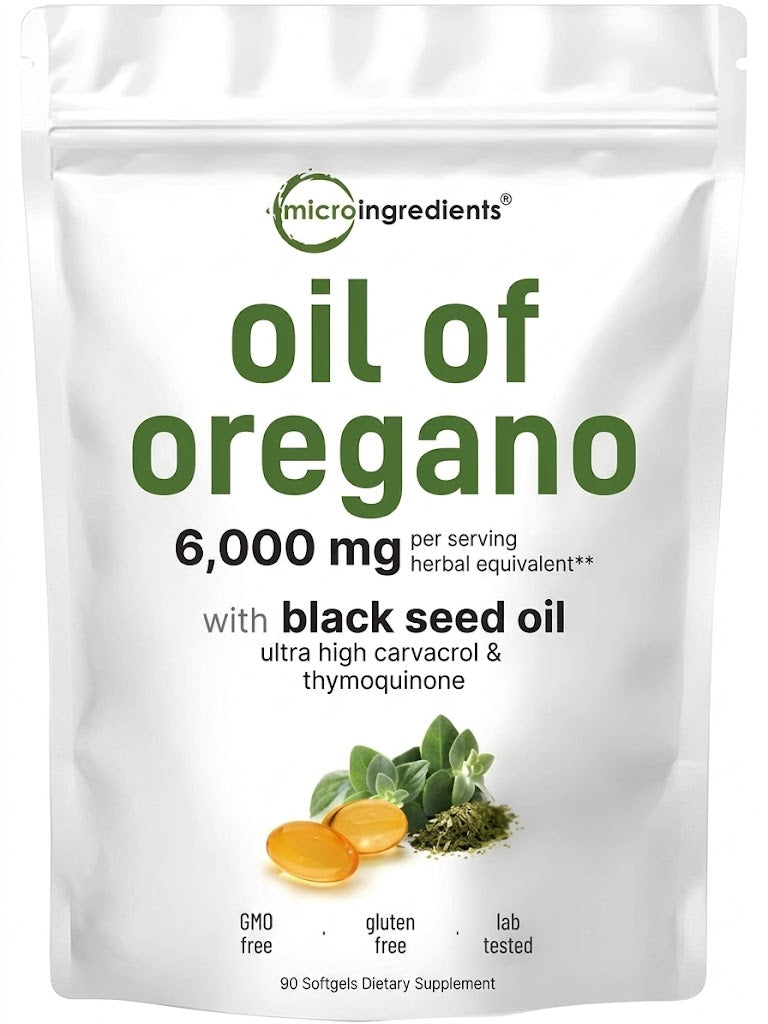Oil Oregano Bolsa (registro) X90 Caps. Micro Ingredients | Cápsulas — SKU 001542