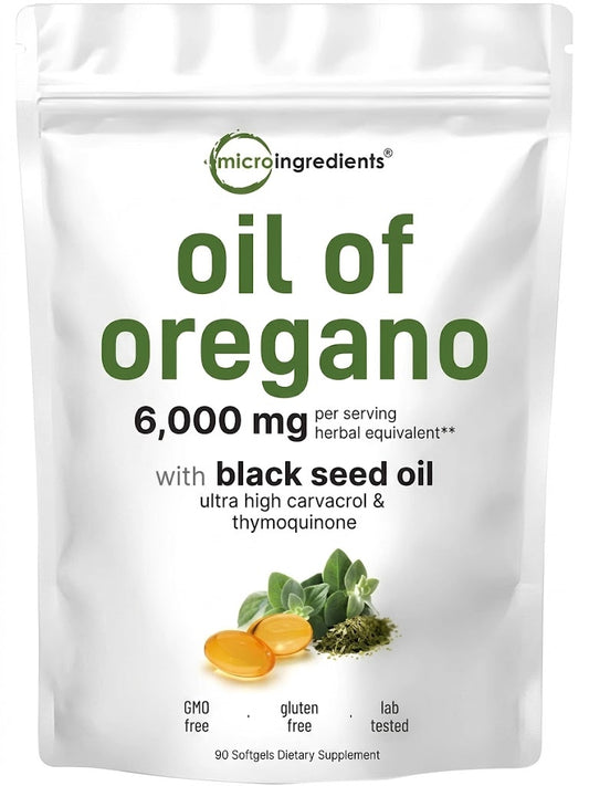 Oil Oregano Bolsa (registro) X90 Caps. Micro Ingredients | Cápsulas — SKU 001542