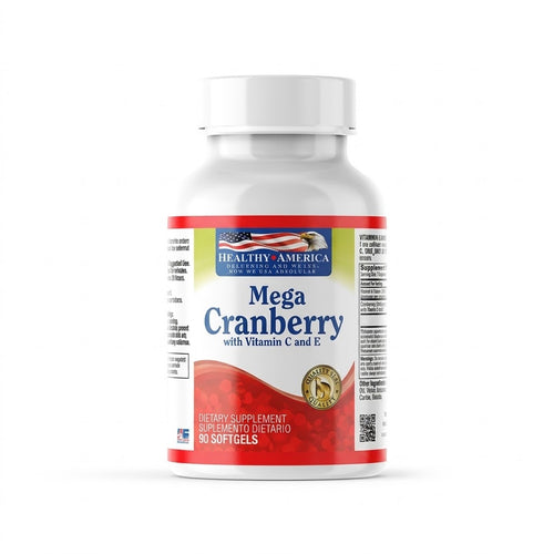 MEGA CRAMBERRY 850 MG X60 CAPSULAS HEALTHY AMERICA principal