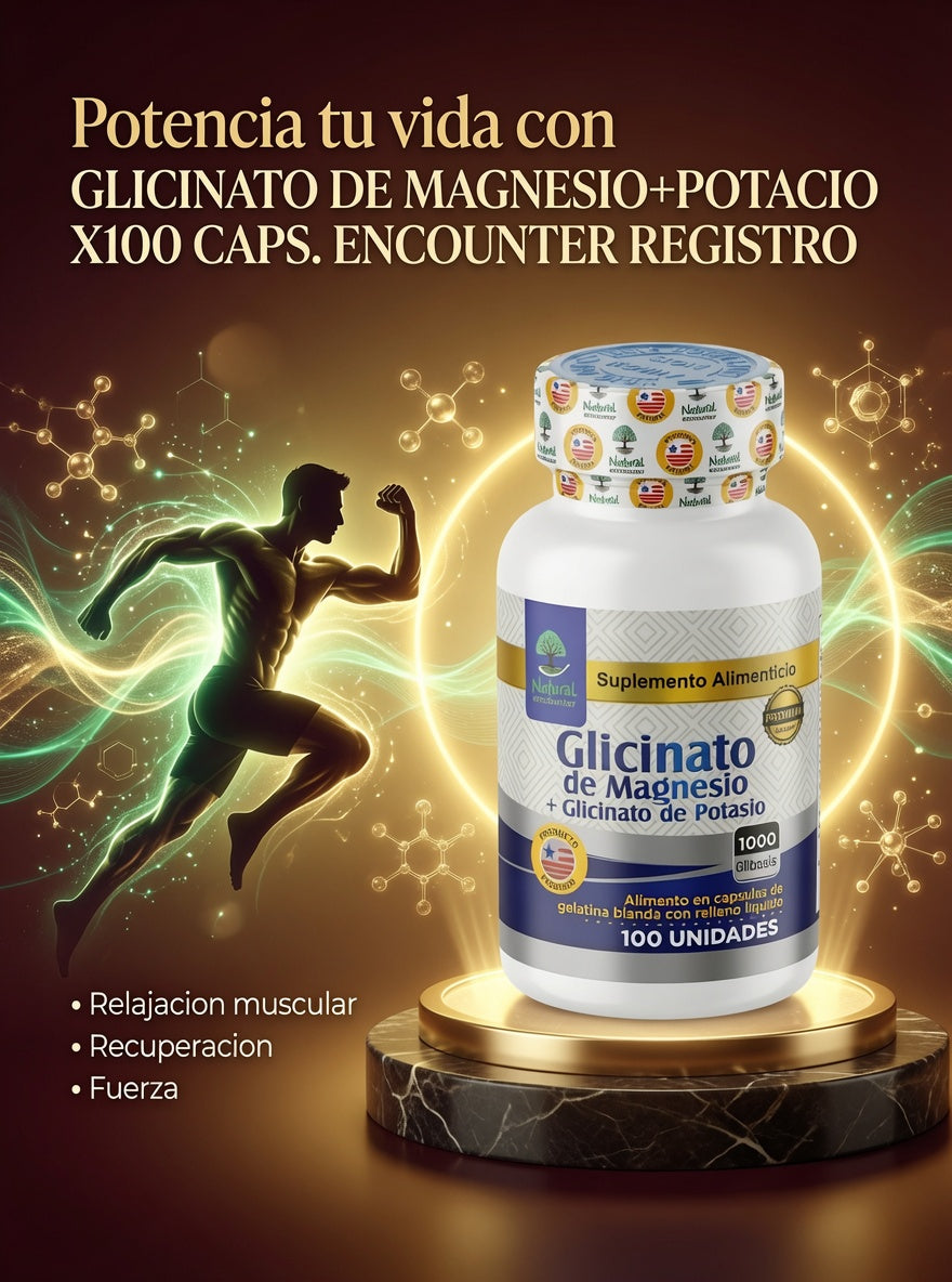 GLICINATO DE MAGNESIO+POTACIO X100 CAPS. ENCOUNTER REGISTRO ia_3
