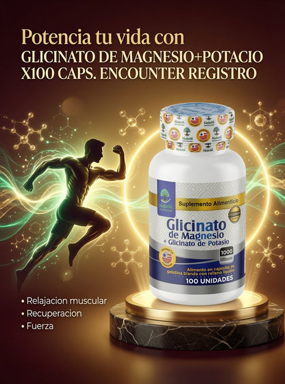 GLICINATO DE MAGNESIO+POTACIO X100 CAPS. ENCOUNTER REGISTRO ia_3