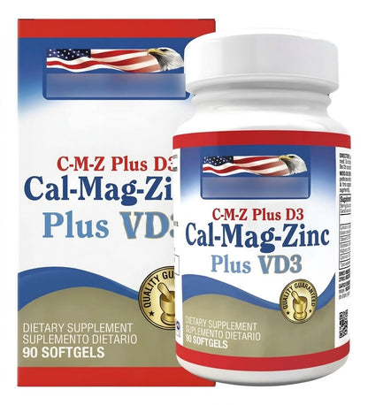 CALCIO-MAGNESIO-ZINC-D CAPS X90 HELTHY AMERICA principal