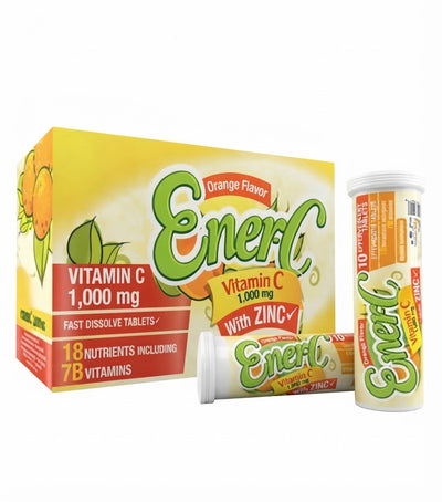 ENERC VITAMINA C X10 HEALTHY AMERICA — SKU 001560