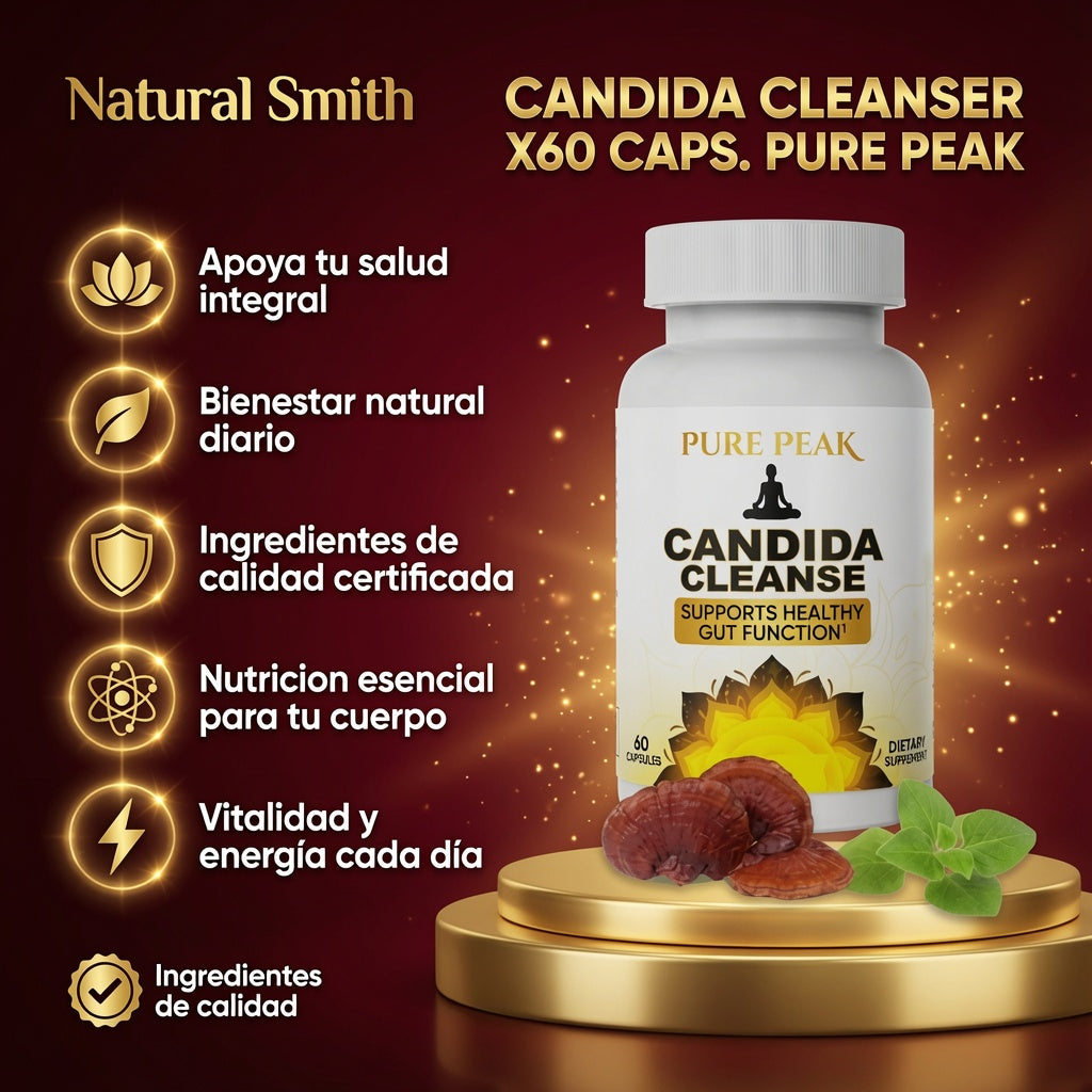 CANDIDA CLEANSER X60 CAPS. PURE PEAK ia_2