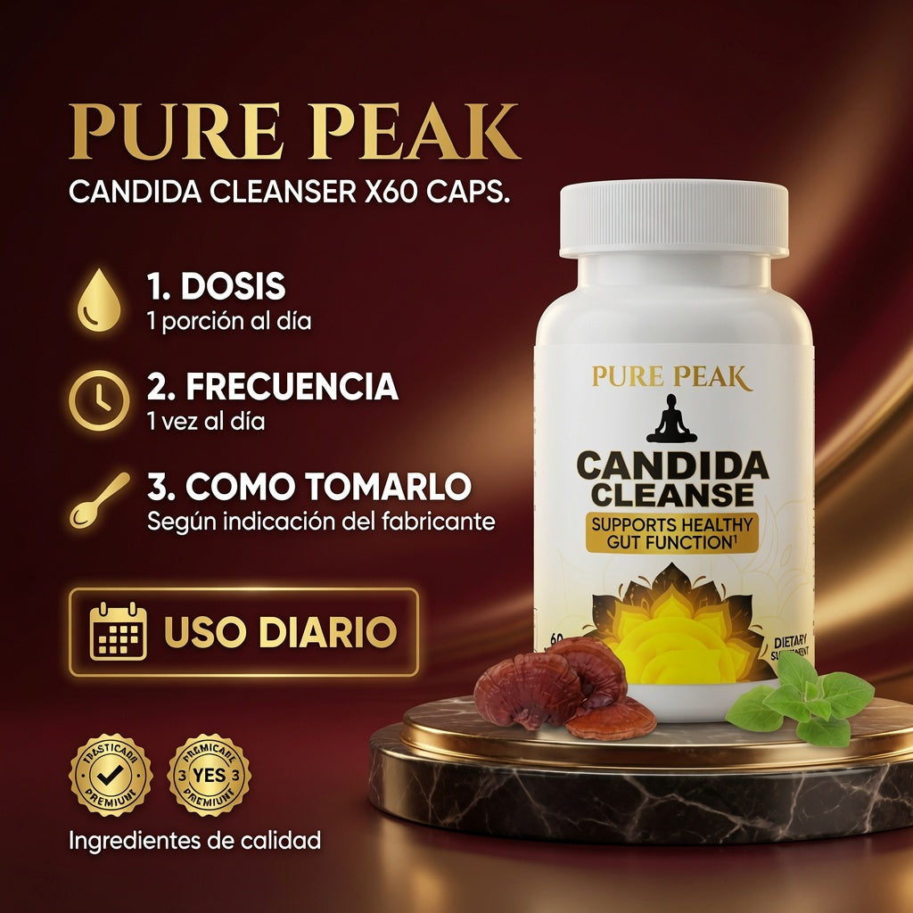 CANDIDA CLEANSER X60 CAPS. PURE PEAK ia_4