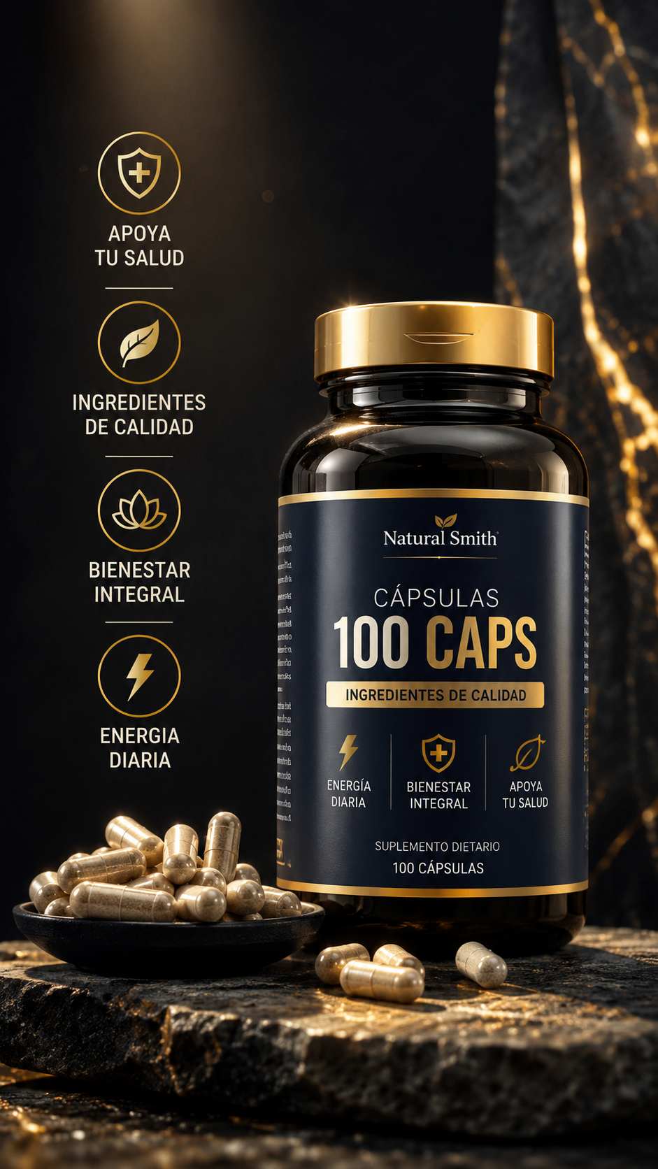 VITAMIN E + SELENIUM 1.000IU X 100 CAPS. GREENWORLD ia_2