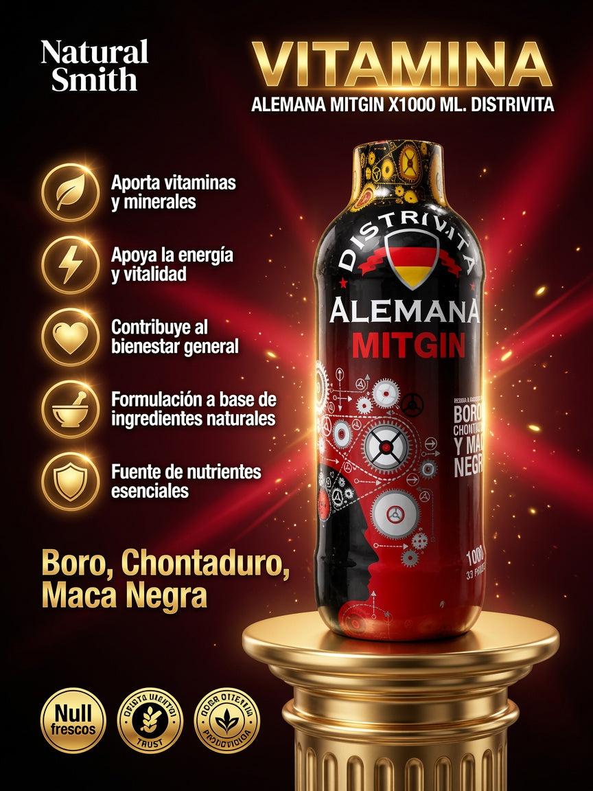 VITAMINA ALEMANA MITGIN X1000 ML. DISTRIVITA ia_2
