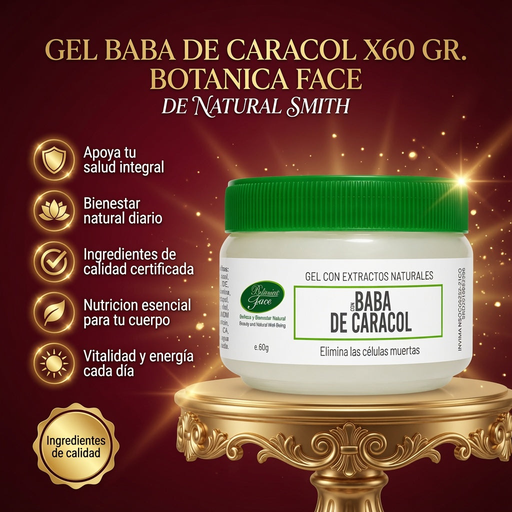 GEL BABA DE CARACOL X60 GR. BOTANICA FACE ia_2