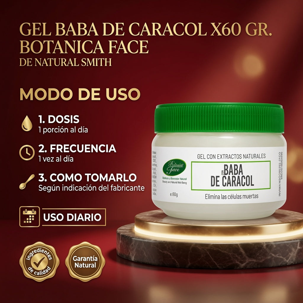 GEL BABA DE CARACOL X60 GR. BOTANICA FACE ia_4