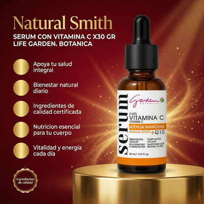 SERUM CON VITAMINA C X30 GR LIFE GARDEN. BOTANICA ia_2
