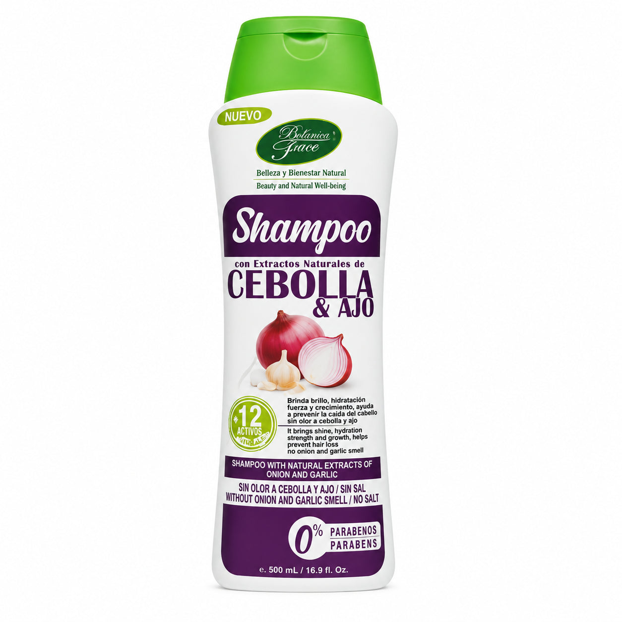 SHAMPOO AJO Y CEBOLLLA X1000 ML. BOTANICA principal