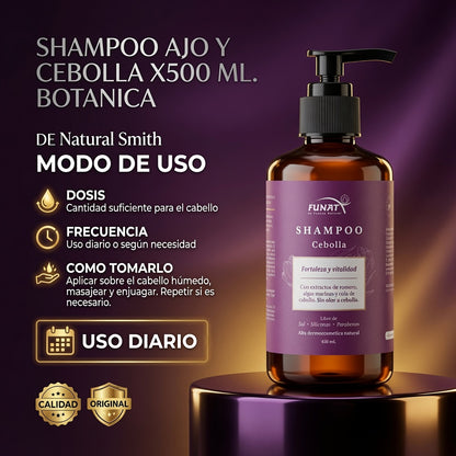 SHAMPOO AJO Y CEBOLLLA X500 ML. BOTANICA ia_4