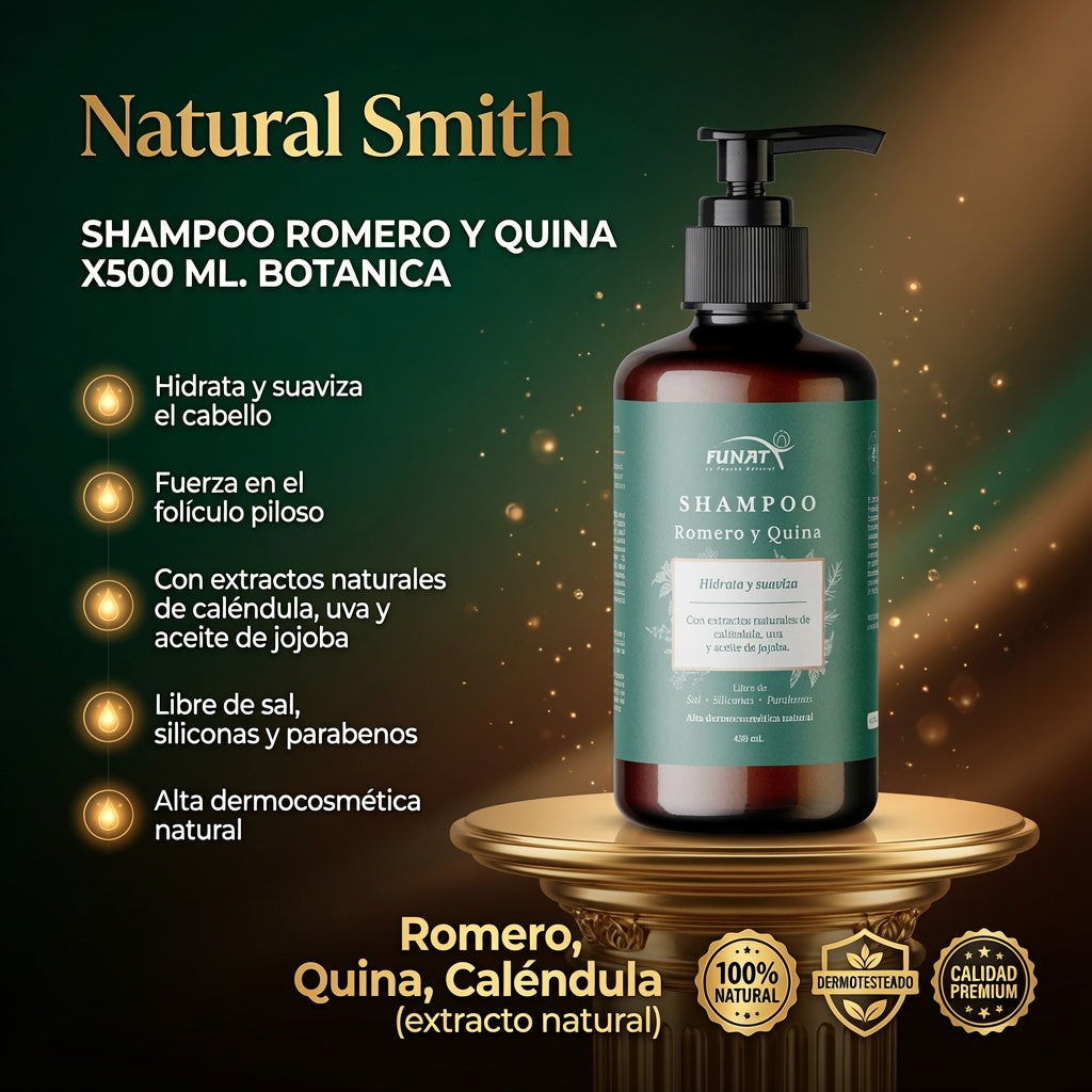 SHAMPOO ROMERO Y QUINA X500 ML. BOTANICA ia_2