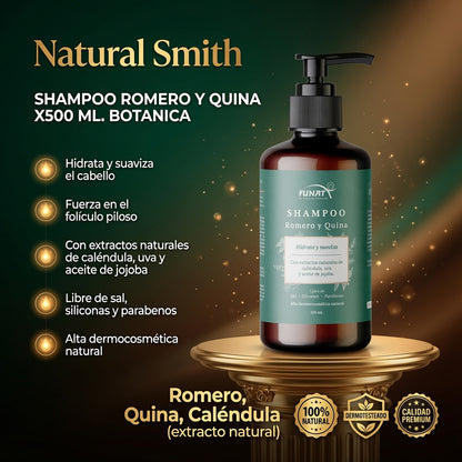 SHAMPOO ROMERO Y QUINA X500 ML. BOTANICA ia_2