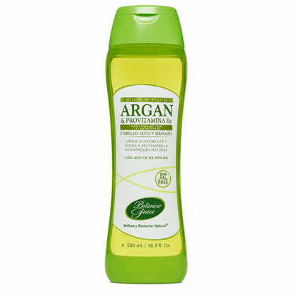SHAMPOO ARGAN ROMERO QUINUA Y MORINGA X500 ML. BOTANICA principal