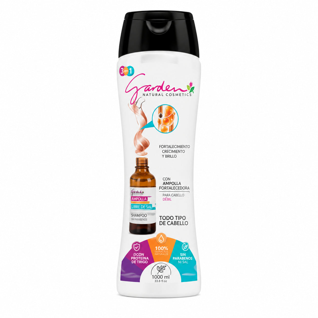SERUM SHAMPOO X450ML LIFE GARDEN. BOTANICA principal