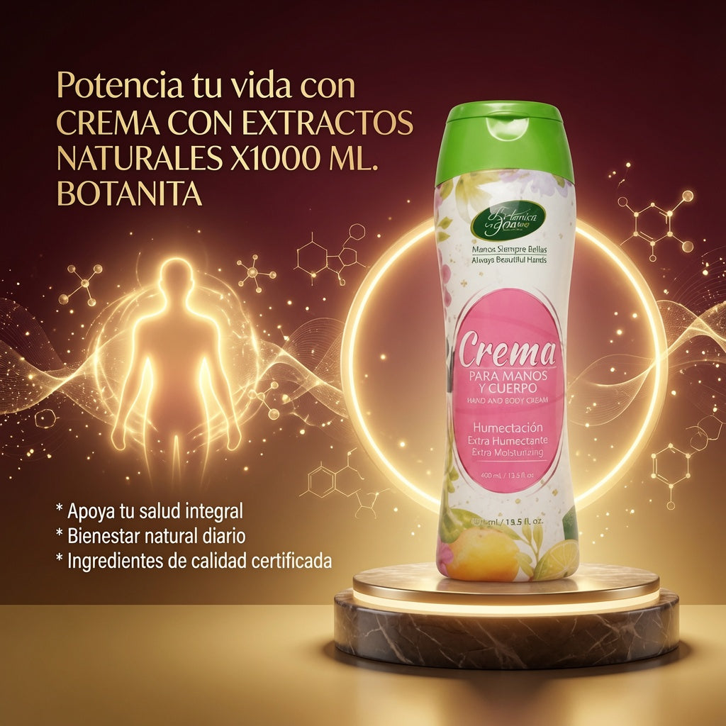CREMA CON EXTRACTOS NATURALES X1000 ML. BOTANITA ia_3