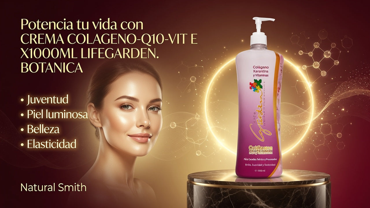 CREMA COLAGENO-Q10-VIT E X1000ML LIFEGARDEN. BOTANICA ia_3