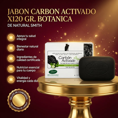 JABON CARBON ACTIVADO X120 GR. BOTANICA ia_2