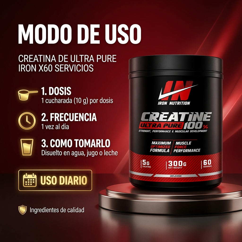 CREATINA DE ULTRA PURE IRON X60 SERVICIOS ia_4