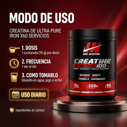 CREATINA DE ULTRA PURE IRON X60 SERVICIOS ia_4