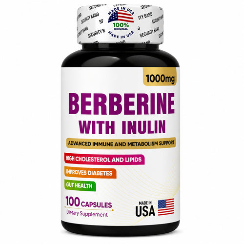 BERBERINE & INULIN 1000MG X100 CAPS. GREENSOFG principal