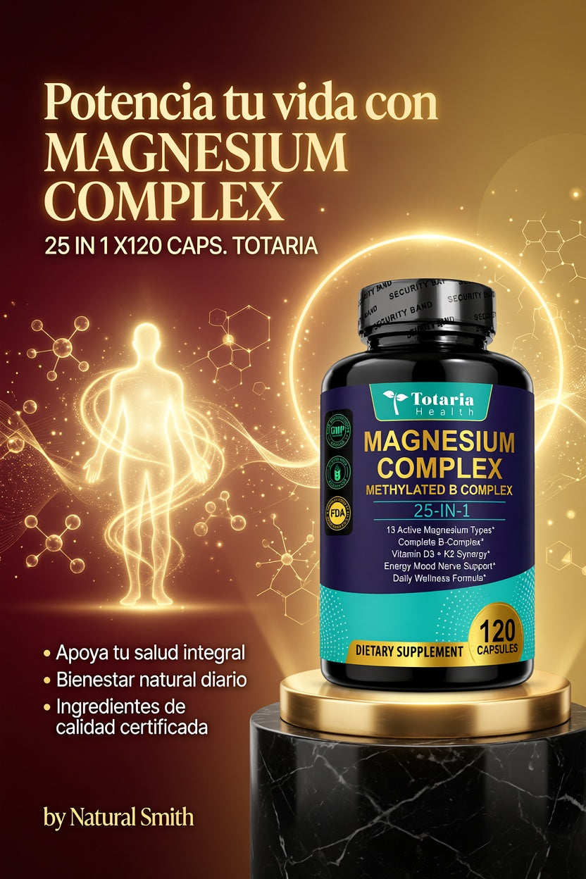 MAGNESIUM COMPLEX 25 IN 1 X120 CAPS. TOTARIA ia_3