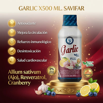 GARLIC X500 ML. SAVIFAR ia_2