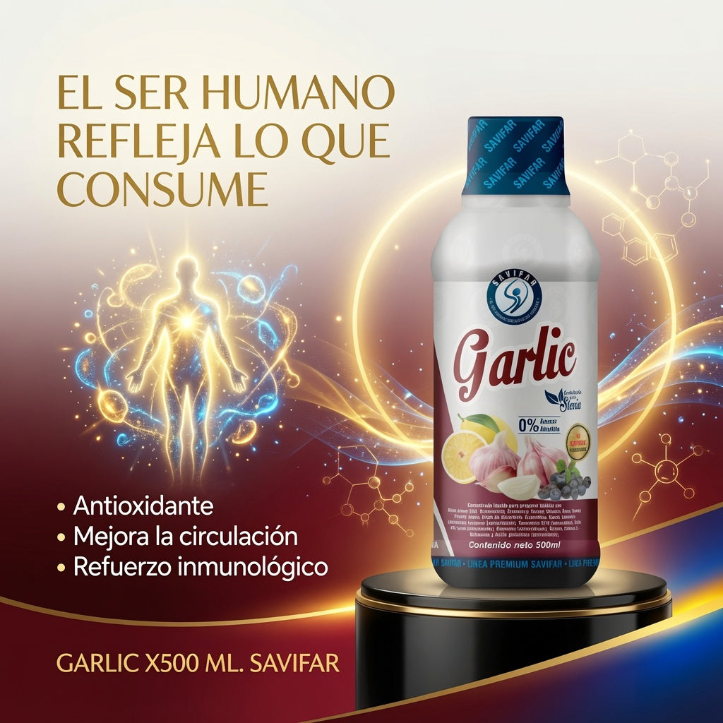 GARLIC X500 ML. SAVIFAR ia_3