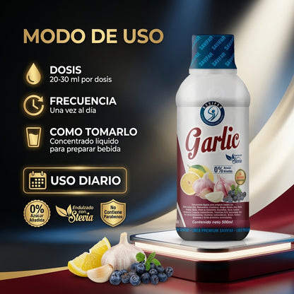GARLIC X500 ML. SAVIFAR ia_4