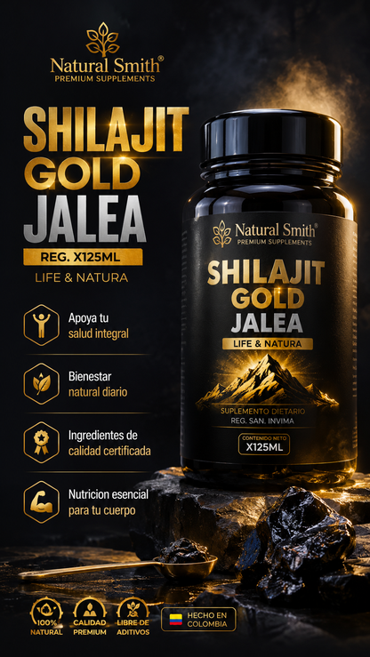 SHILAJIT GOLD JALEA REG. X125ML. LIFE & NATURA ia_2