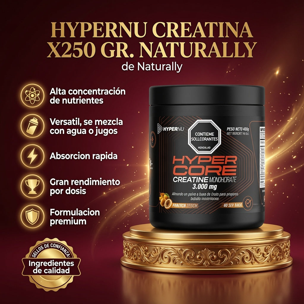 HYPERNU CREATINA X250 GR. NATURALLY ia_2