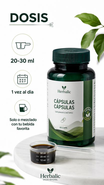 ASHWAGANDHA L-DOPA MUCUNA X60 CAPS. HERBALIC ia_4