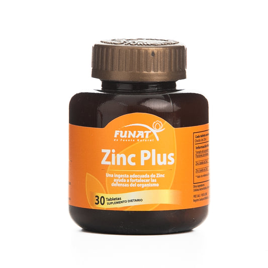 ZINC PLUS X30 CAPS. FUNAT principal