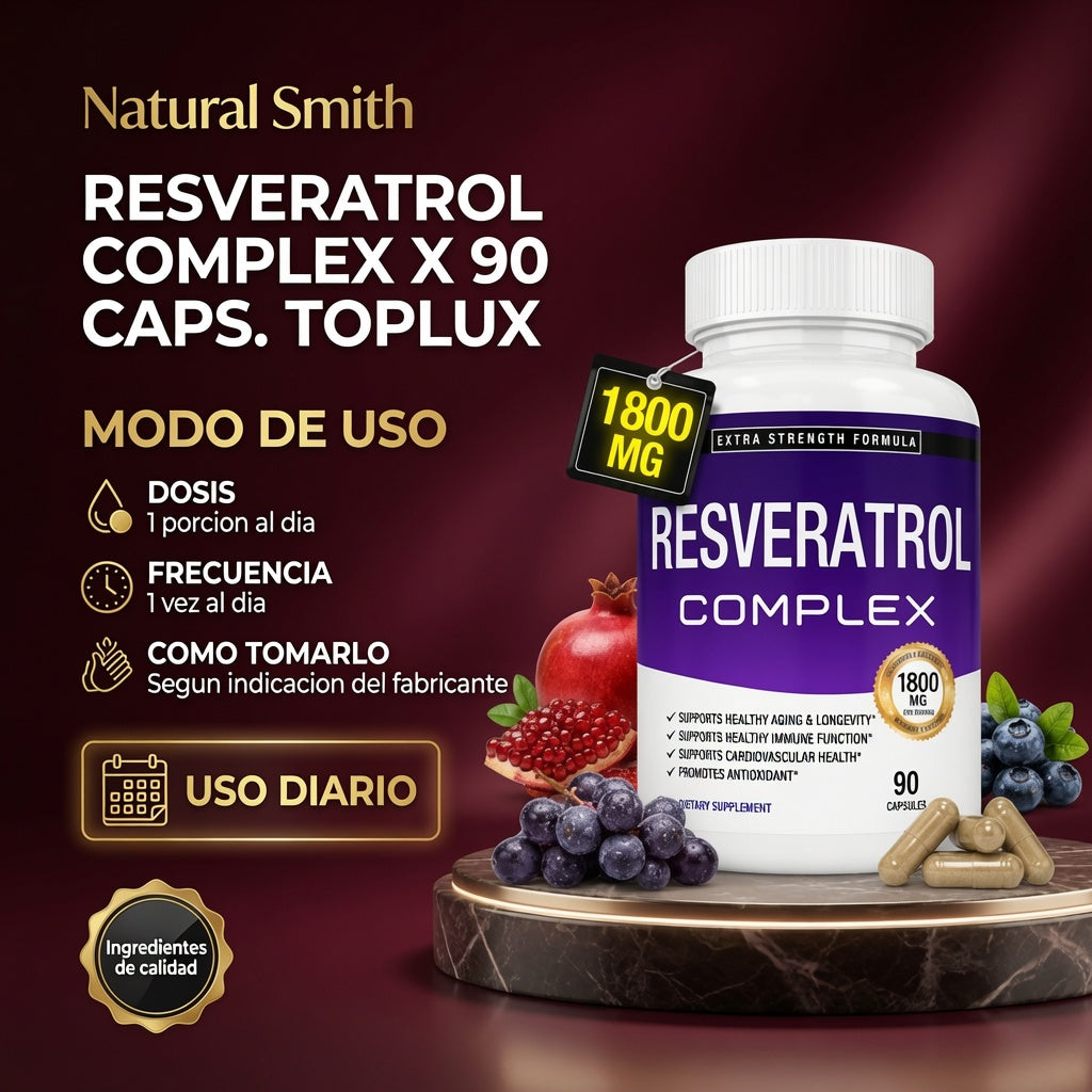 RESVERATROL COMPLEX X 90 CAPS. TOPLUX ia_4