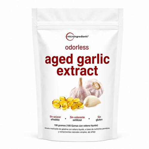GARLIC EXTRACT X100 CAPS. MICROINGREDIENTS principal