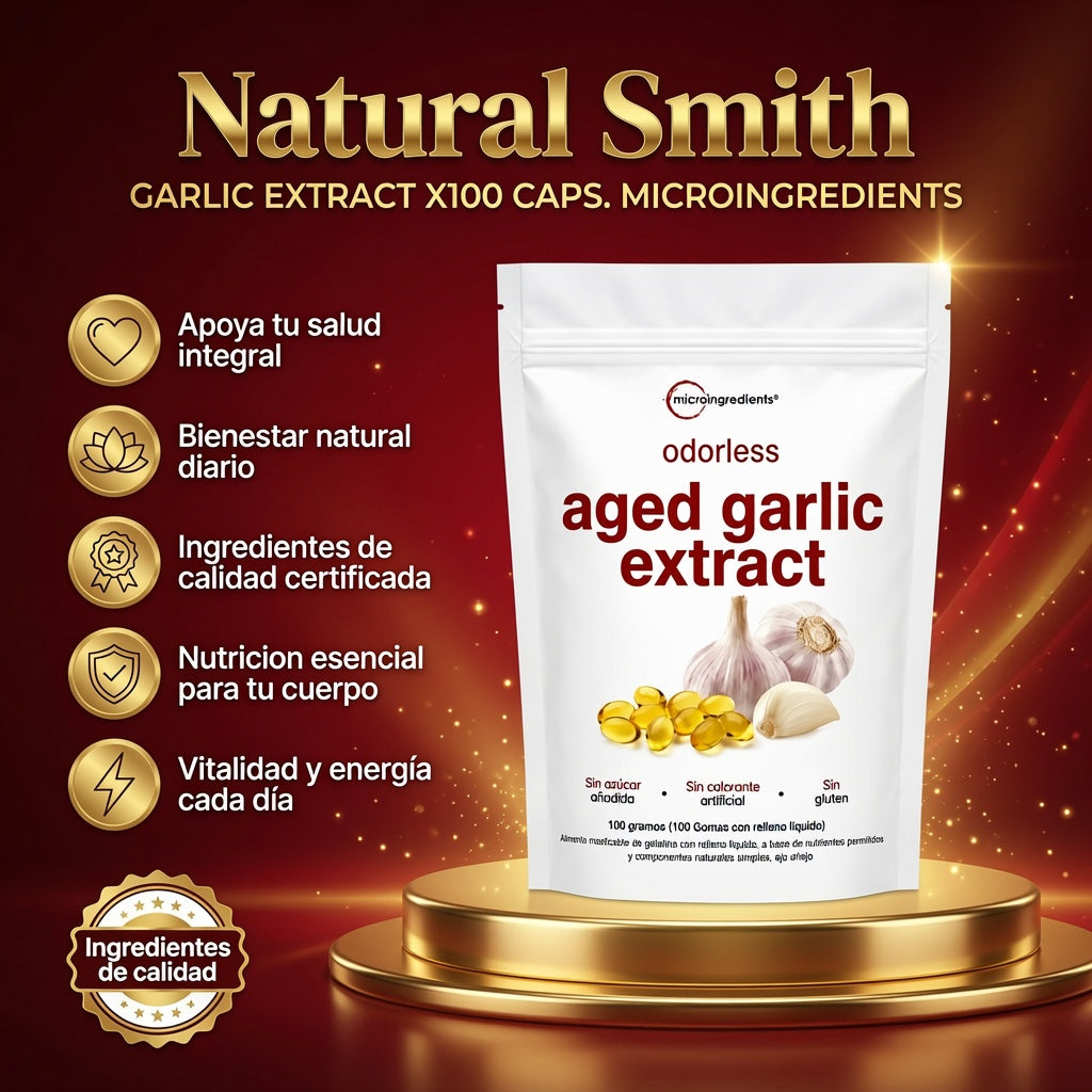 GARLIC EXTRACT X100 CAPS. MICROINGREDIENTS ia_2