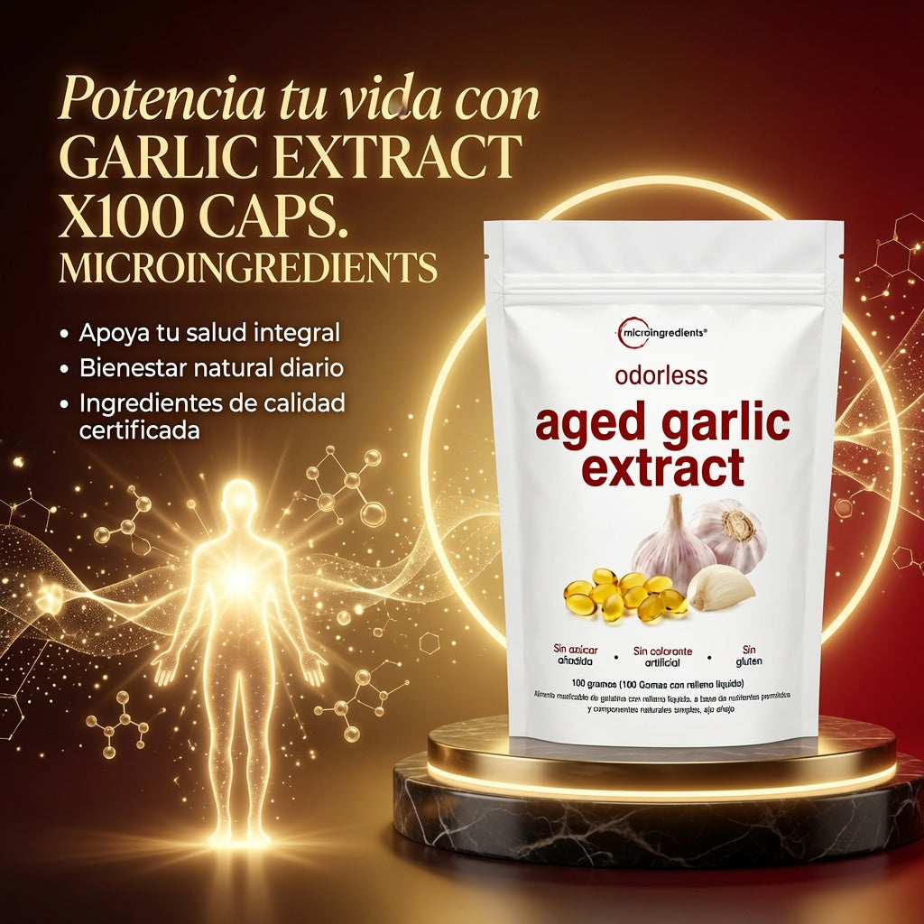 GARLIC EXTRACT X100 CAPS. MICROINGREDIENTS ia_3