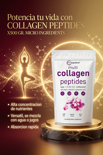 COLLAGEN PEPTIDES X500 GR. MICRO INGREDIENTS ia_3