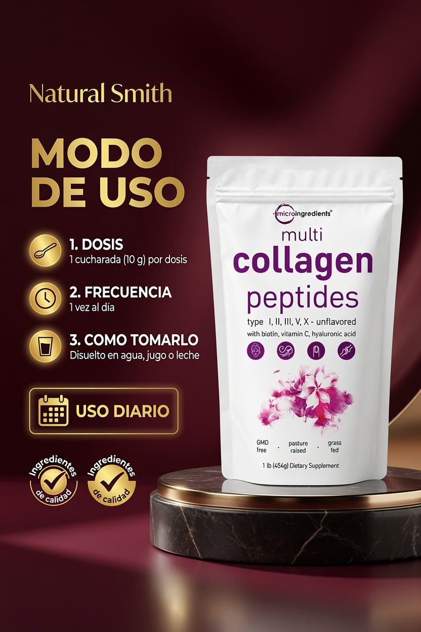 COLLAGEN PEPTIDES X500 GR. MICRO INGREDIENTS ia_4