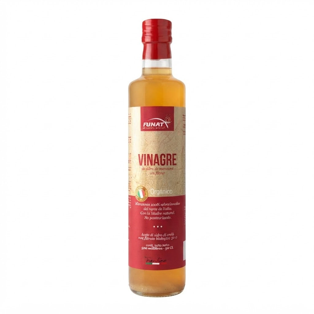 VINAGRE MANZANA ITALIA ORGANIC 500ML FUNAT — SKU 001693